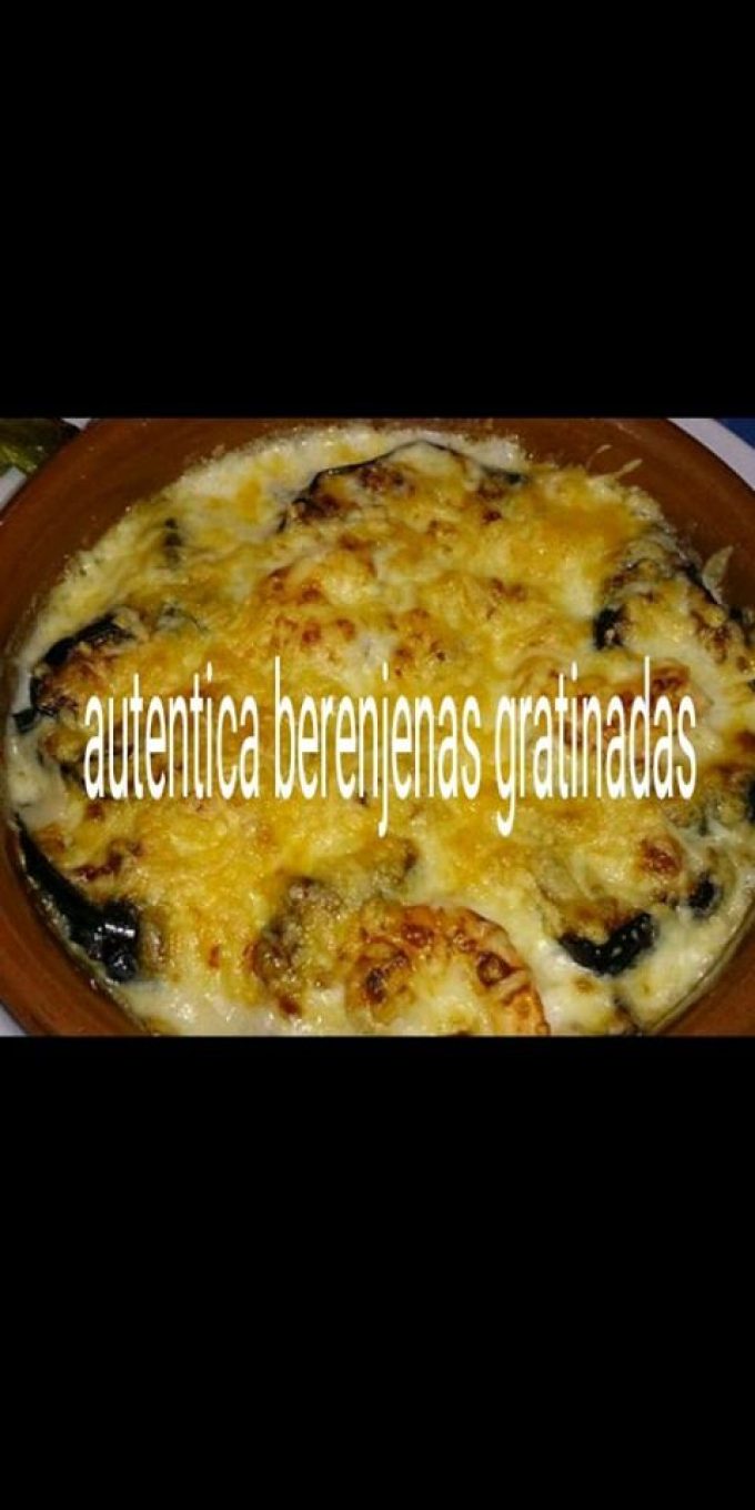 Berenjenas gratinadas