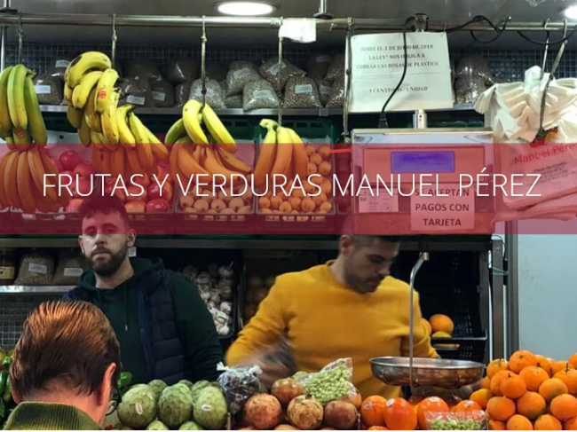 FRUTAS Y VERDURAS MANUEL PÉREZ